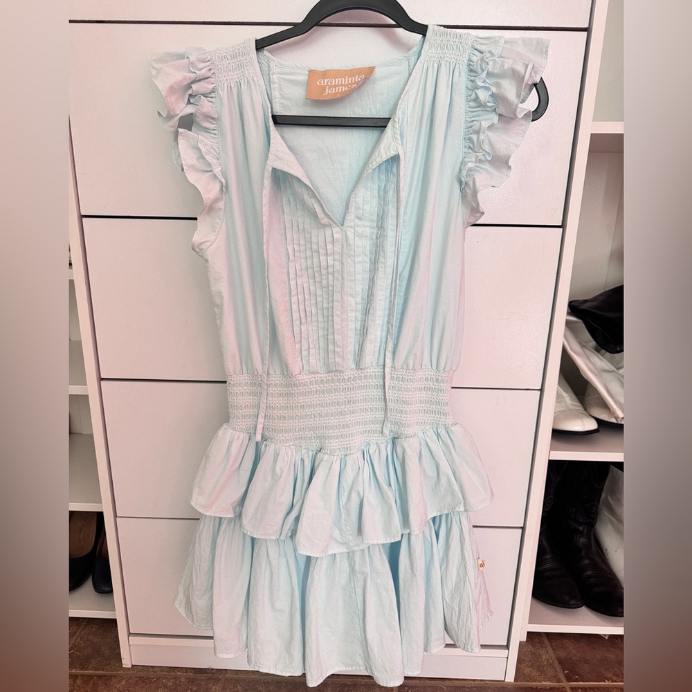 Araminta James Light Blue Amore Dress
